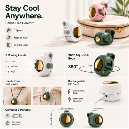 Clip Vent Fan 360°