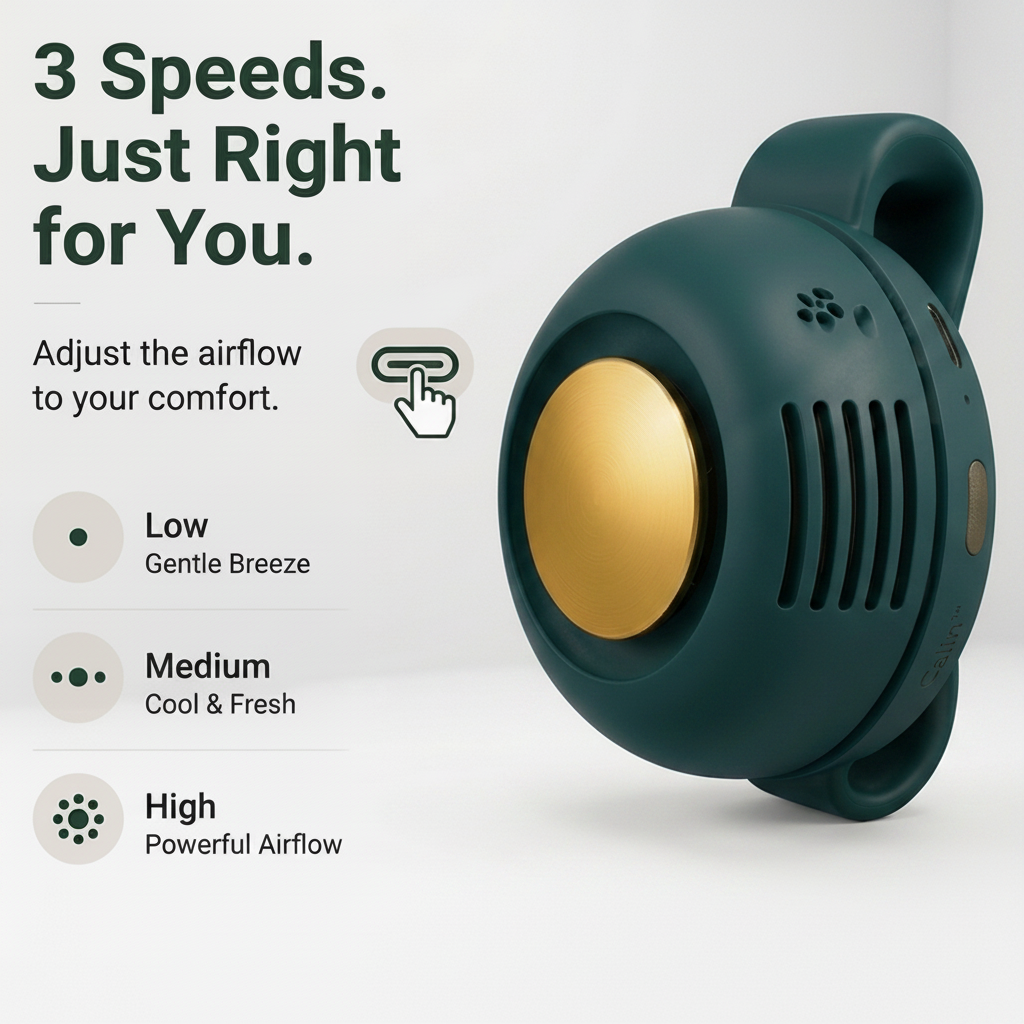 Clip Vent Fan 360°